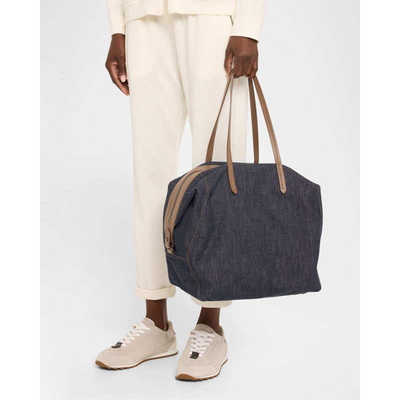 Bolsa Shopper Duo Denim Traveler