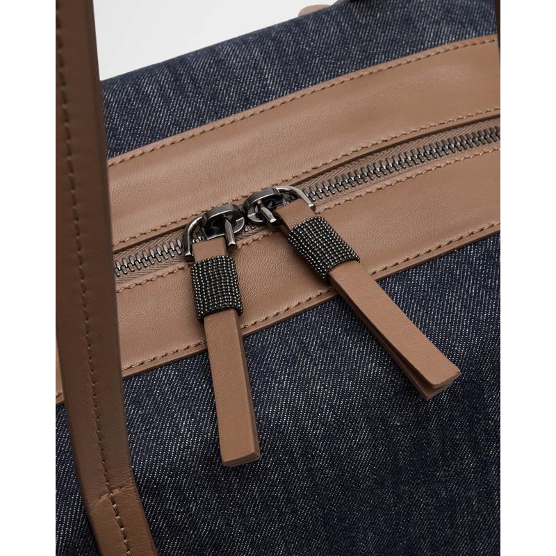 Bolsa Shopper Duo Denim Traveler
