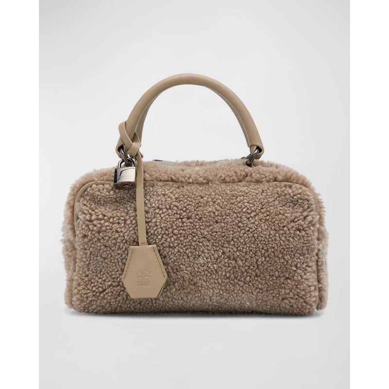 Bolsa Handle Boston Lamb Shearling
