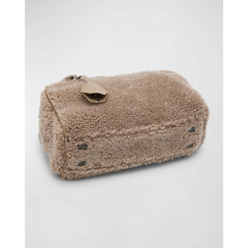 Bolsa Handle Boston Lamb Shearling