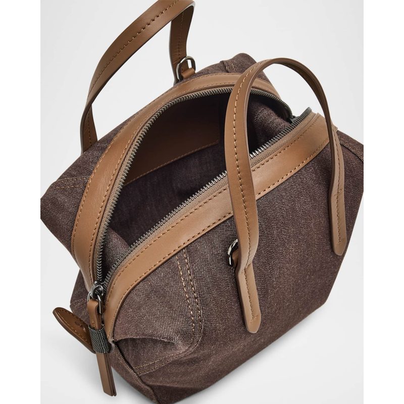 Bolsa Shopper Duo Mini Denim Traveler