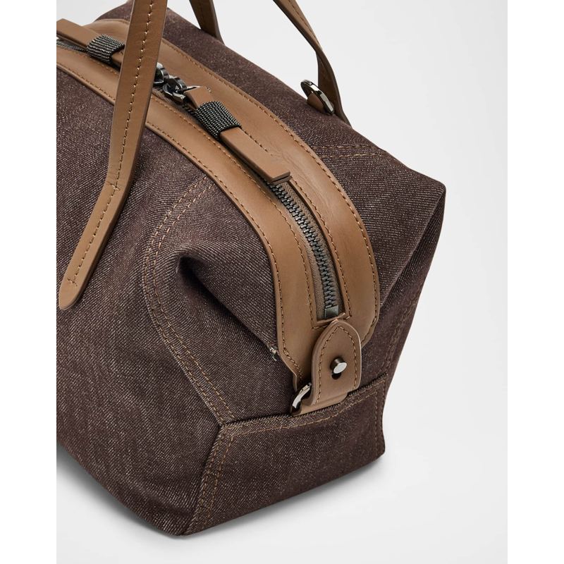Bolsa Shopper Duo Mini Denim Traveler
