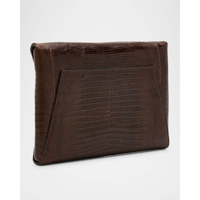 Bolsa Clutch Envelope Flap Lizard