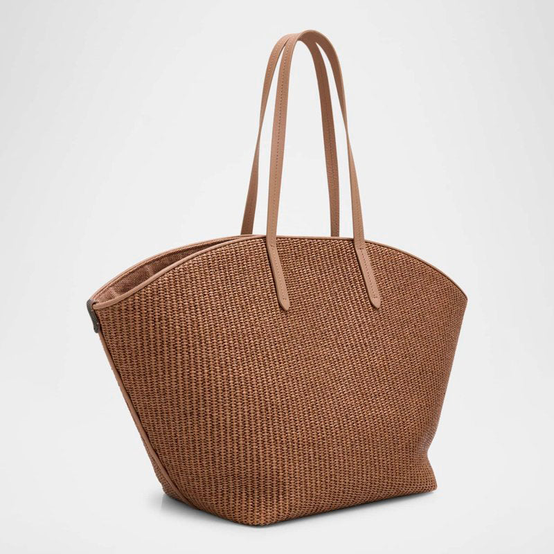 Bolsa Beach Monili Raffia - Mercado de Luxo - O Maior E-Commerce de Bens, Produtos e Serviços de Luxo do Brasil.