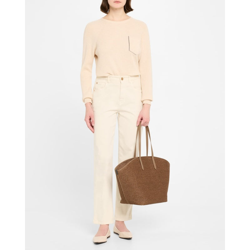 Bolsa Beach Monili Raffia