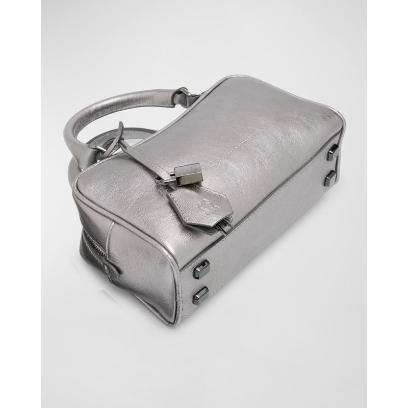 Bolsa Handle Mini Metallic Boston