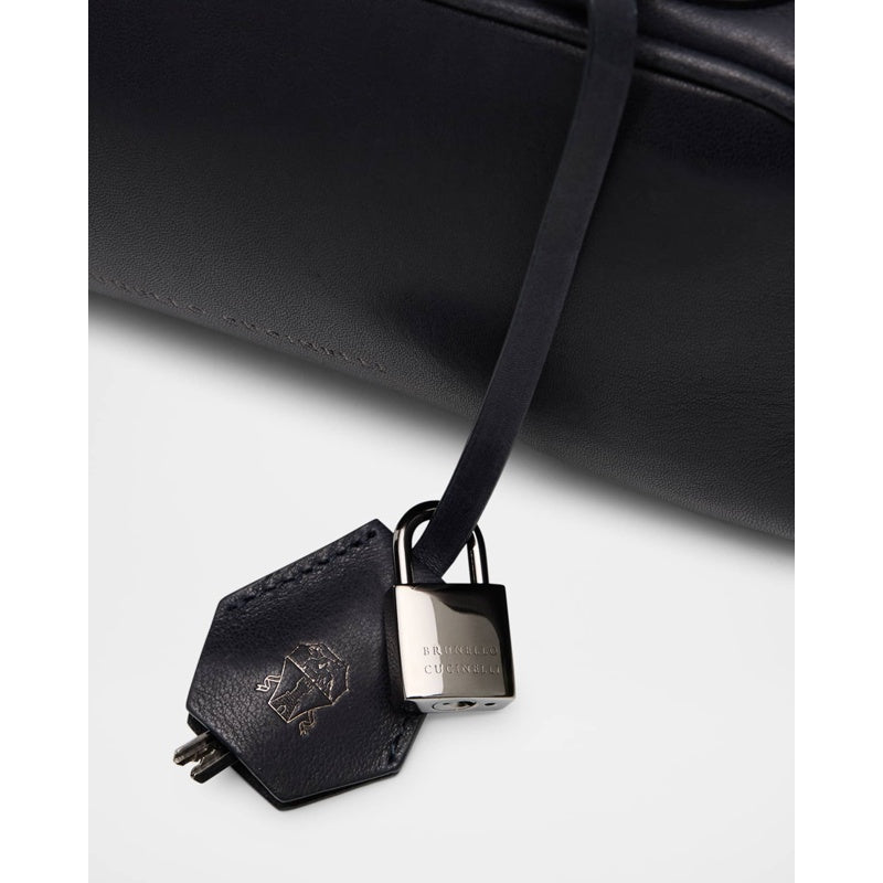 Bolsa Handle Medium Glossy Napa Boston