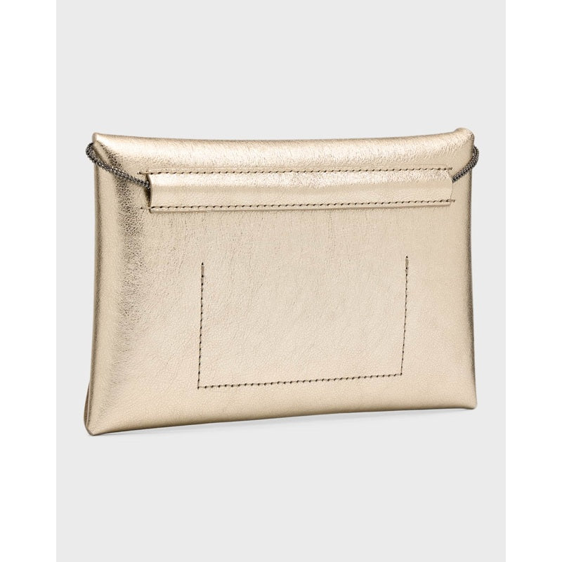 Bolsa Crossbody Envelope Flap Metallic