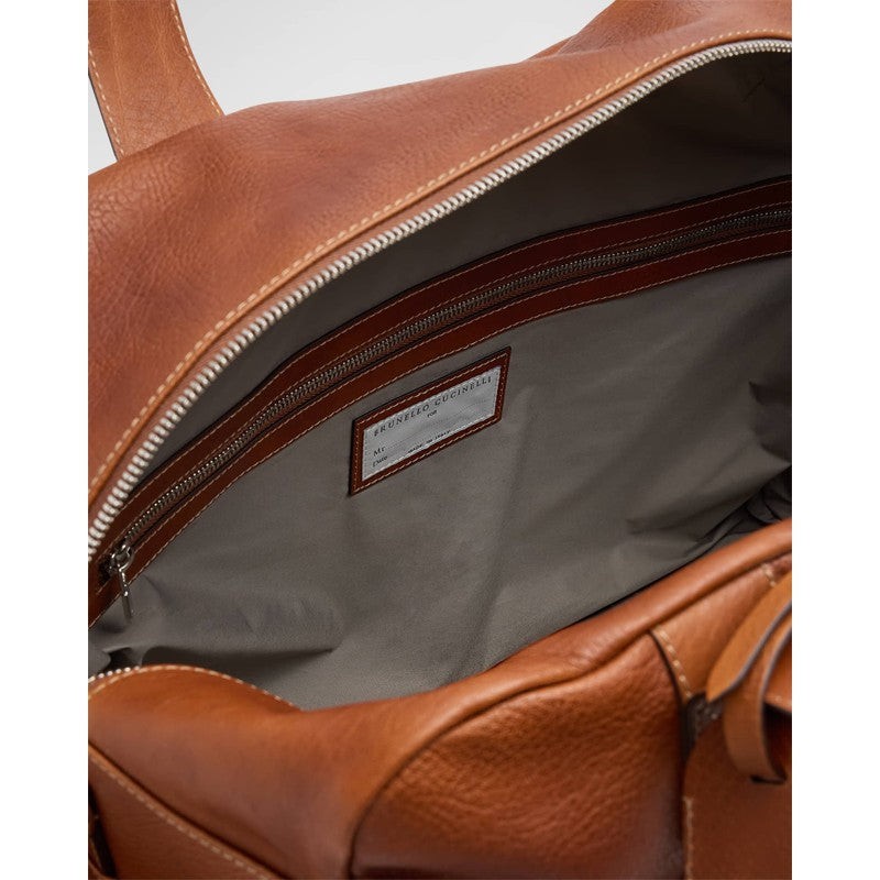 Bolsa Viagem Grained Calfskin Leisure