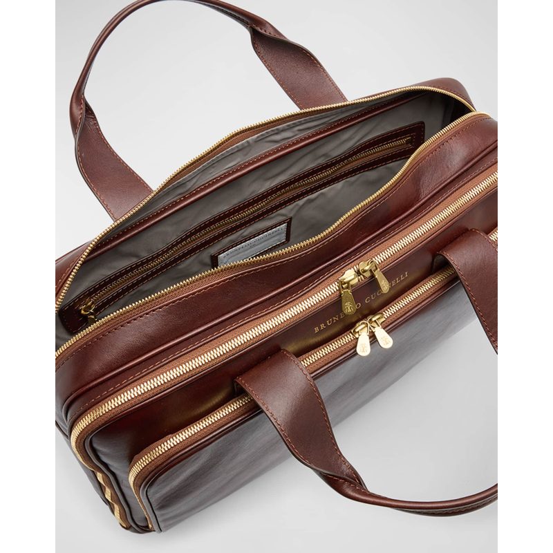 Bolsa Messenger Calfskin Briefcase