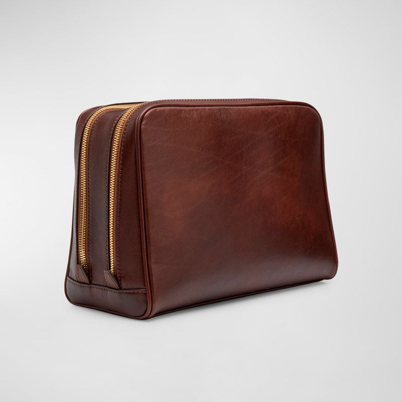 Bolsa Necessaire Leather Toiletry - Mercado de Luxo - O Maior E-Commerce de Bens, Produtos e Serviços de Luxo do Brasil.