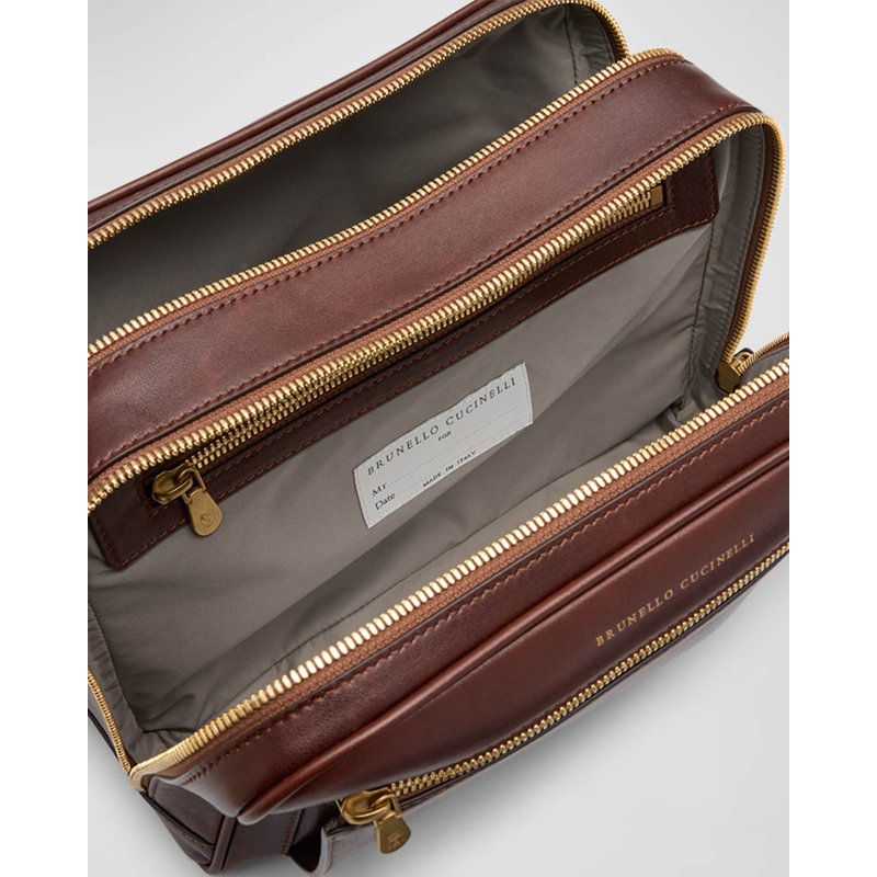 Bolsa Necessaire Leather Toiletry