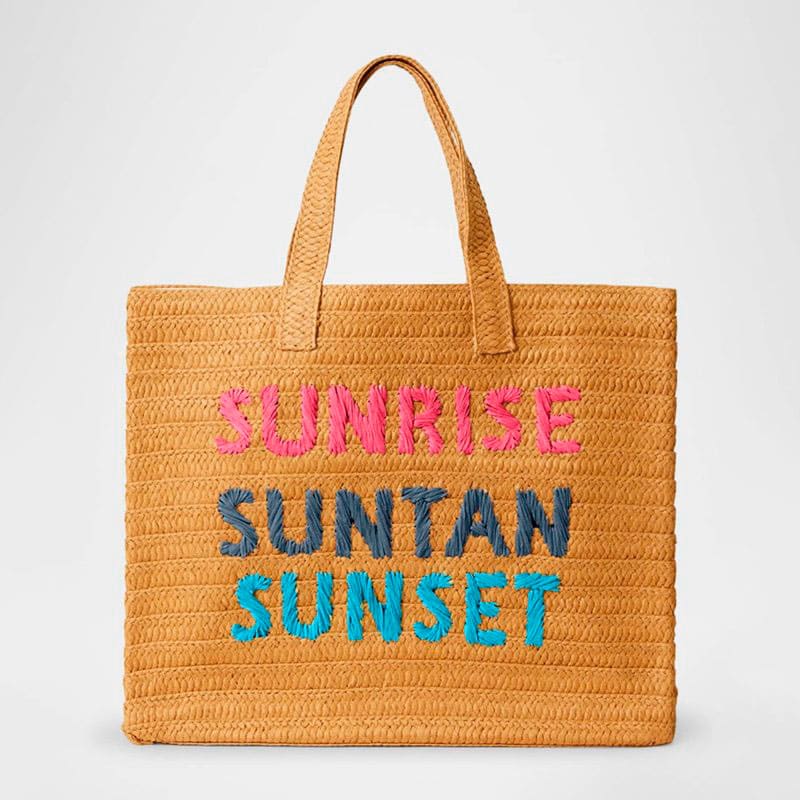 Bolsa Shopper Sunrise Suntan Sunset Straw - Mercado de Luxo - O Maior E-Commerce de Bens, Produtos e Serviços de Luxo do Brasil.