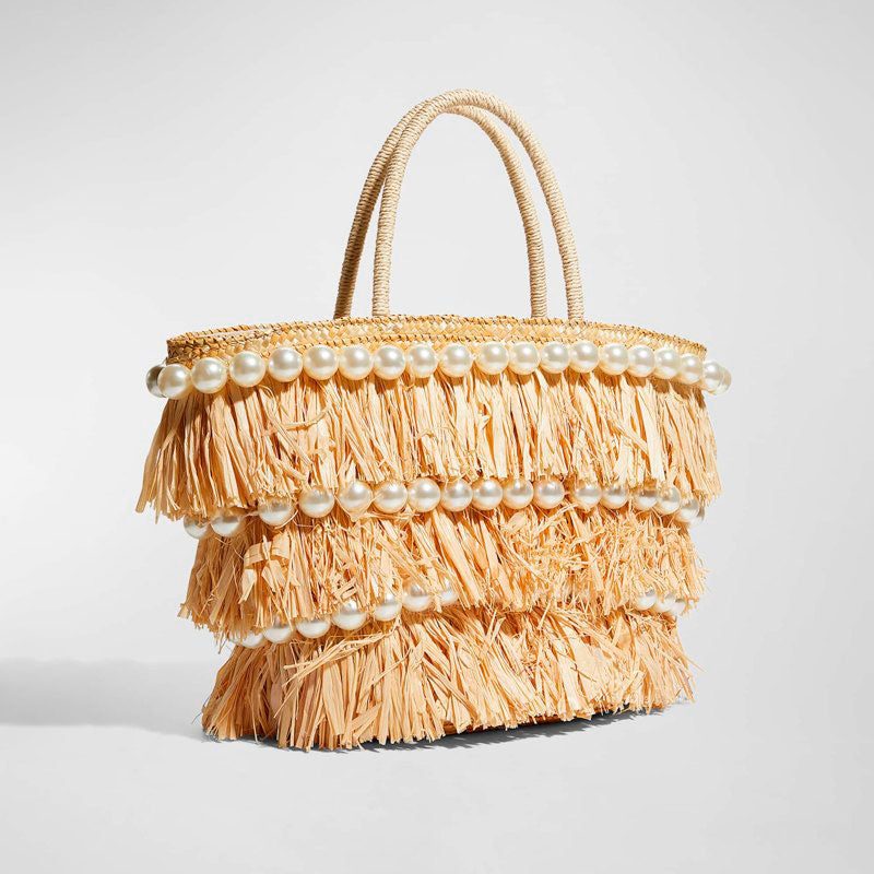 Bolsa Shopper Oliva Pearly Stud - Mercado de Luxo - O Maior E-Commerce de Bens, Produtos e Serviços de Luxo do Brasil.