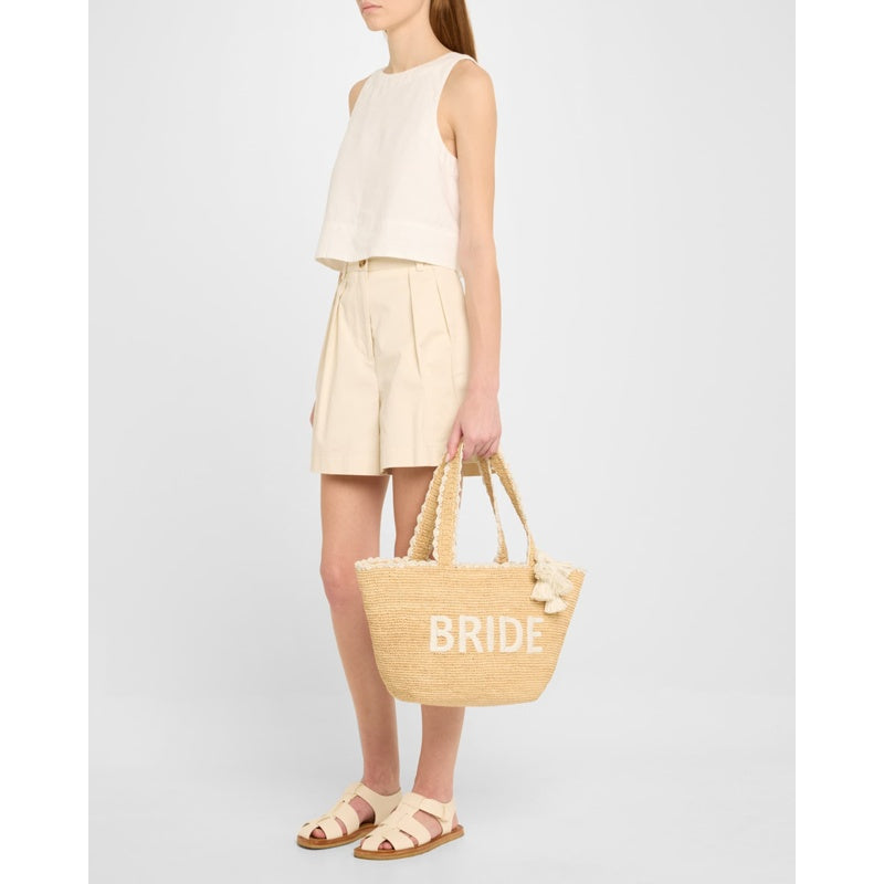 Bolsa Shopper Bride Tassel Raffia