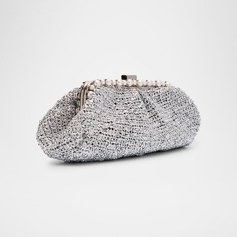 Bolsa Clutch Gem Pearly Multicolor - Mercado de Luxo - O Maior E-Commerce de Bens, Produtos e Serviços de Luxo do Brasil.