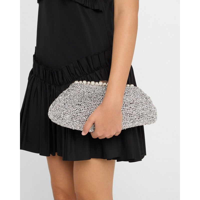 Bolsa Clutch Gem Pearly Multicolor