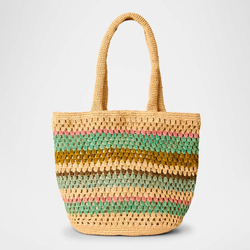 Bolsa Shopper Lily Multicolor Straw - Mercado de Luxo - O Maior E-Commerce de Bens, Produtos e Serviços de Luxo do Brasil.