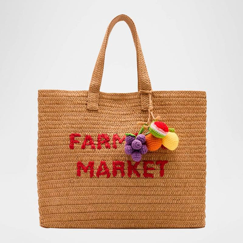 Bolsa Shopper Farmers Market - Mercado de Luxo - O Maior E-Commerce de Bens, Produtos e Serviços de Luxo do Brasil.