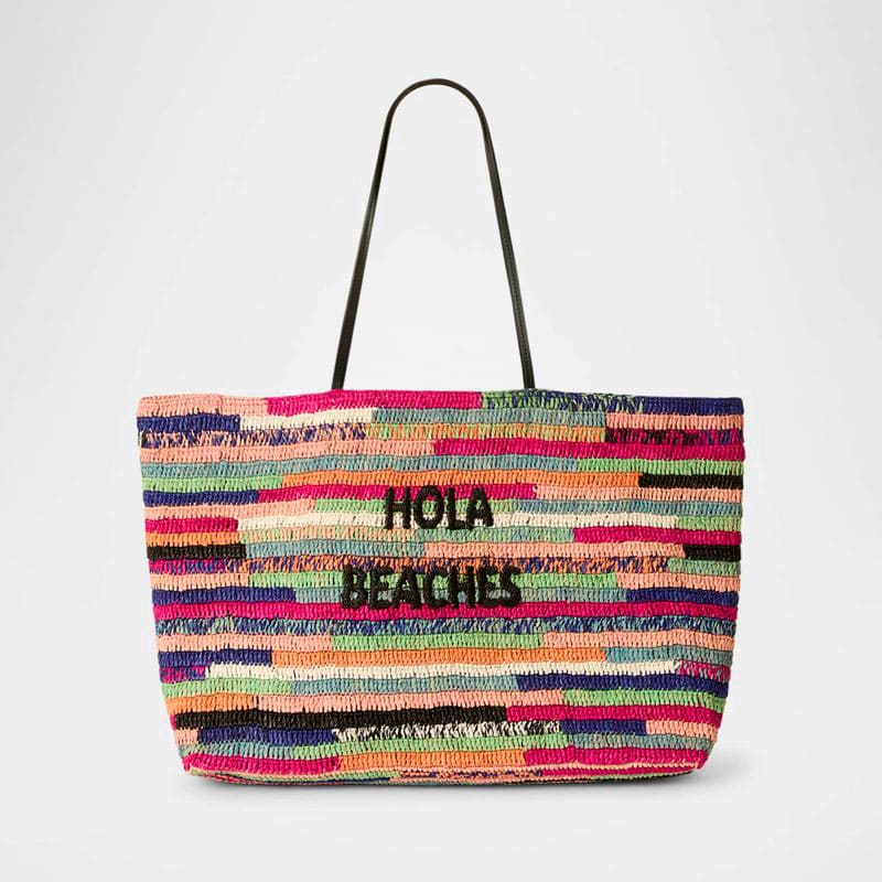 Bolsa Beach Hola Beaches Multicolor Straw - Mercado de Luxo - O Maior E-Commerce de Bens, Produtos e Serviços de Luxo do Brasil.
