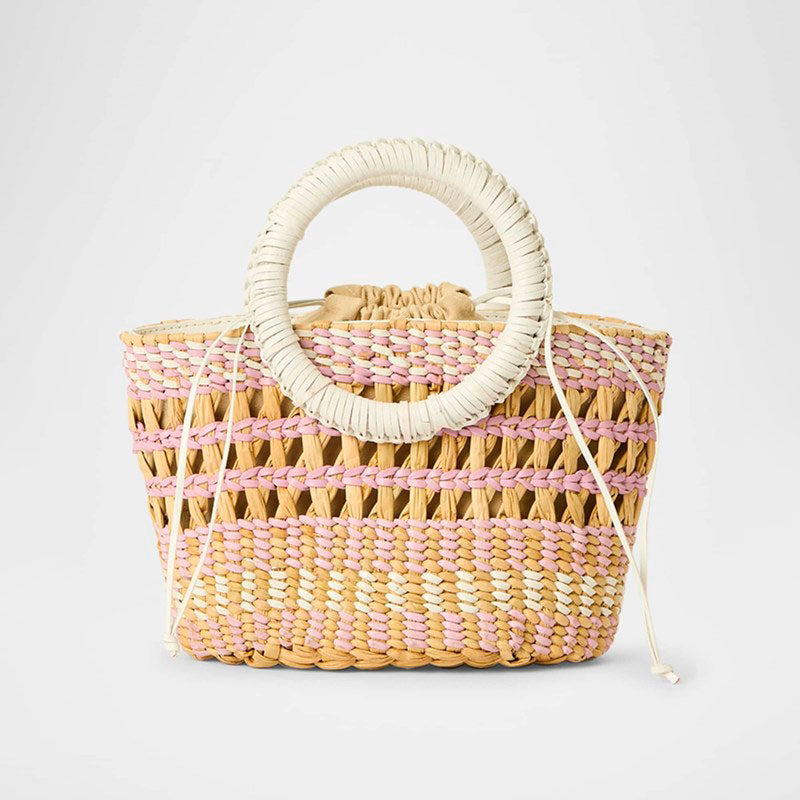 Bolsa Beach Rio Mini Woven - Mercado de Luxo - O Maior E-Commerce de Bens, Produtos e Serviços de Luxo do Brasil.
