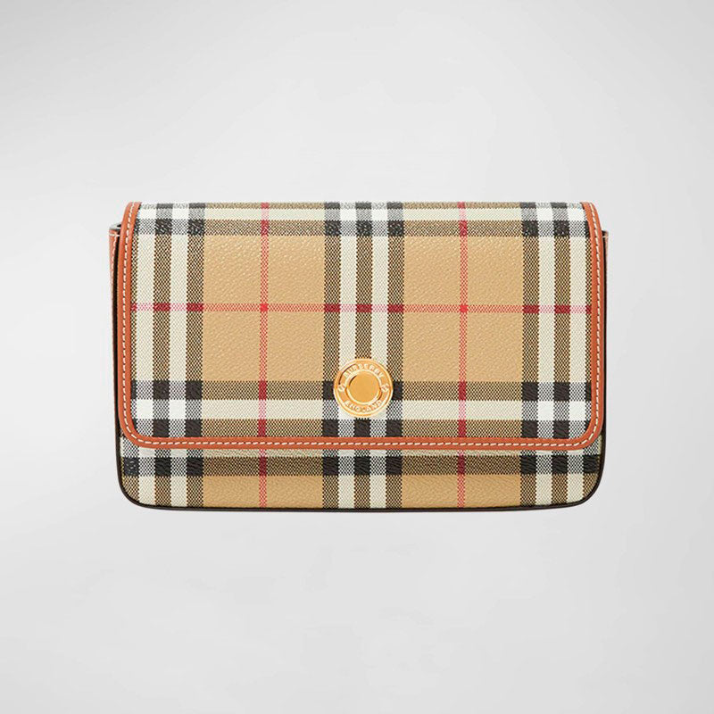 Bolsa Shoulder Hampshire Check Flap - Mercado de Luxo - O Maior E-Commerce de Bens, Produtos e Serviços de Luxo do Brasil.