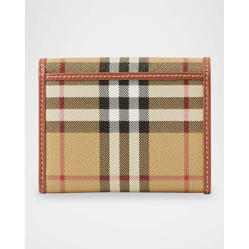 Bolsa Wallet Lancaster Check Folding