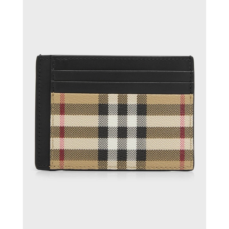 Bolsa Wallet Vintage Check Money Clip