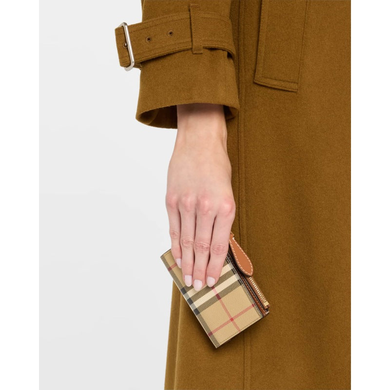 Bolsa Wallet Small Check Bifold