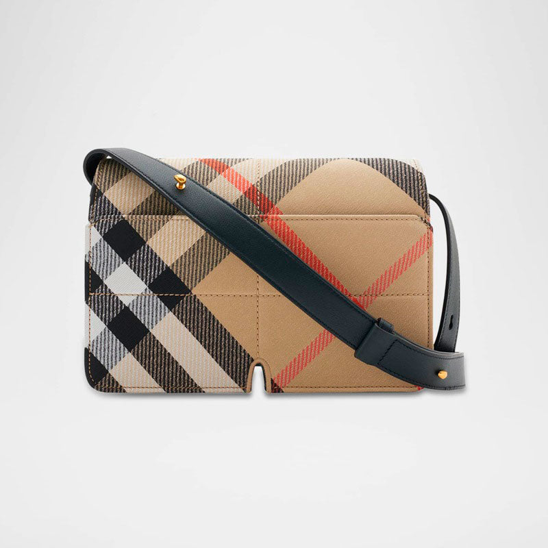 Bolsa Shoulder Snip Check Jacquard-Woven - Mercado de Luxo - O Maior E-Commerce de Bens, Produtos e Serviços de Luxo do Brasil.