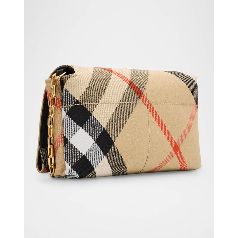 Bolsa Shoulder Snip Mini Check Jacquard