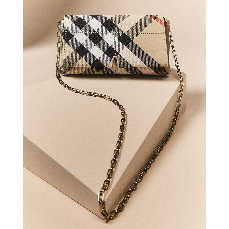 Bolsa Shoulder Snip Mini Check Jacquard