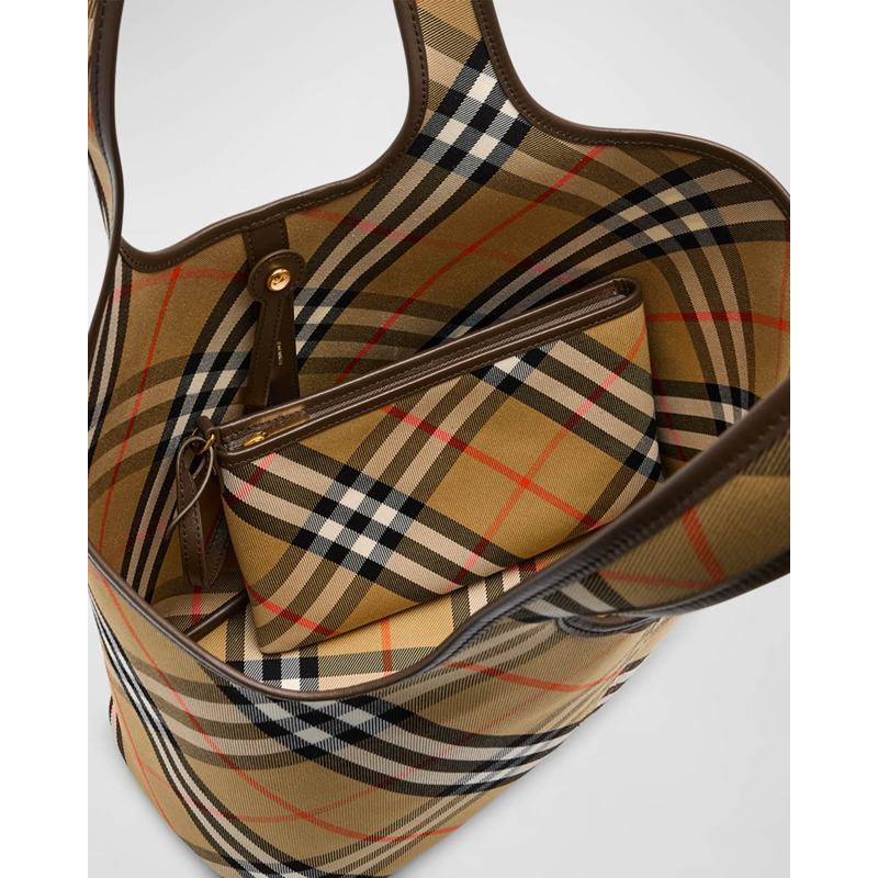 Bolsa Shopper Small East-West Check