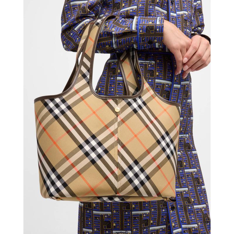 Bolsa Shopper Small East-West Check