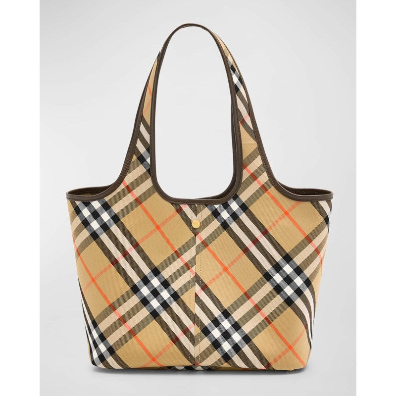 Bolsa Shopper Small East-West Check