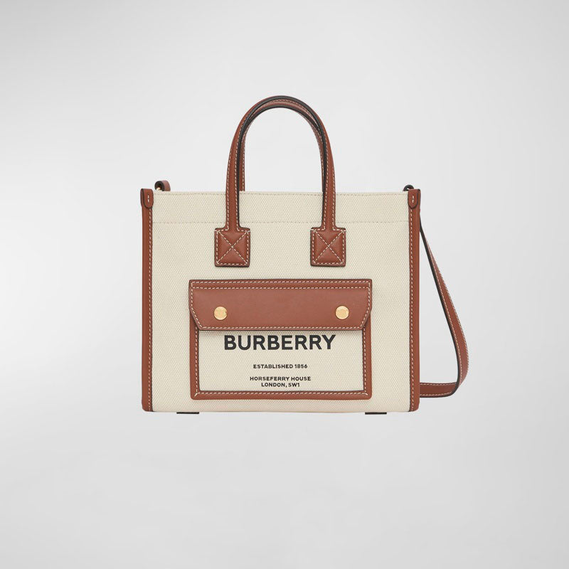 Bolsa Shopper Canvas Logo  - Mercado de Luxo - O Maior E-Commerce de Bens, Produtos e Serviços de Luxo do Brasil.