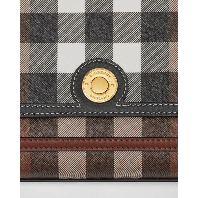 Bolsa Crossbody Note Giant Check E-Canvas