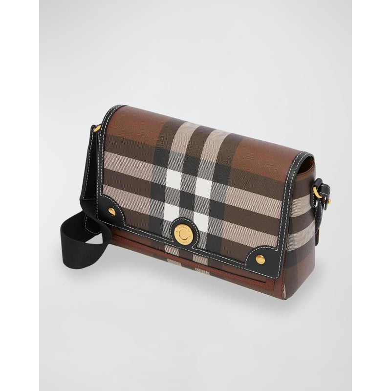 Bolsa Crossbody Note Giant Check E-Canvas