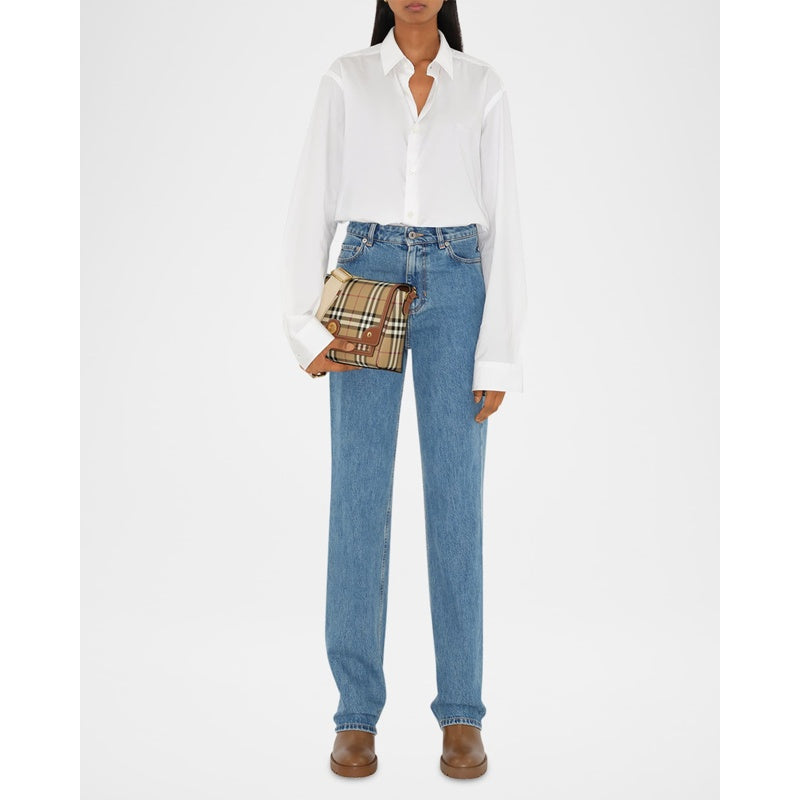 Bolsa Shoulder Note Medium Check