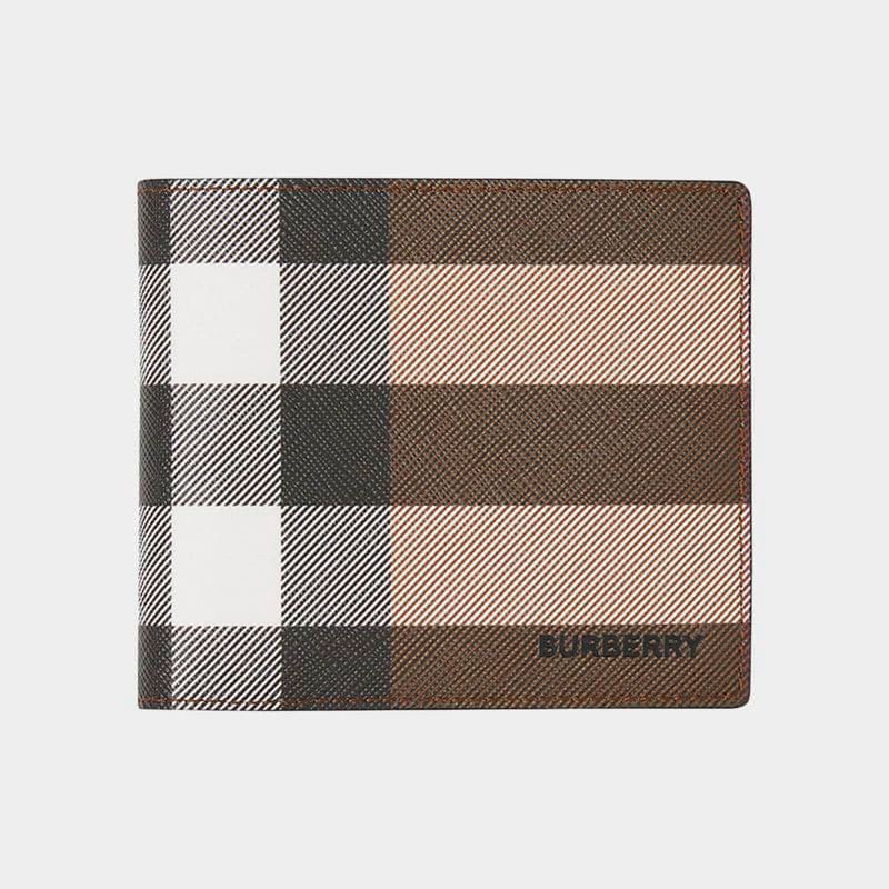 Bolsa Wallet Check Logo Bifold - Mercado de Luxo - O Maior E-Commerce de Bens, Produtos e Serviços de Luxo do Brasil.