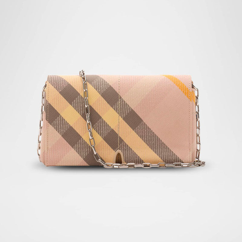 Bolsa Shoulder Snip Mini Check Jacquard - Mercado de Luxo - O Maior E-Commerce de Bens, Produtos e Serviços de Luxo do Brasil.