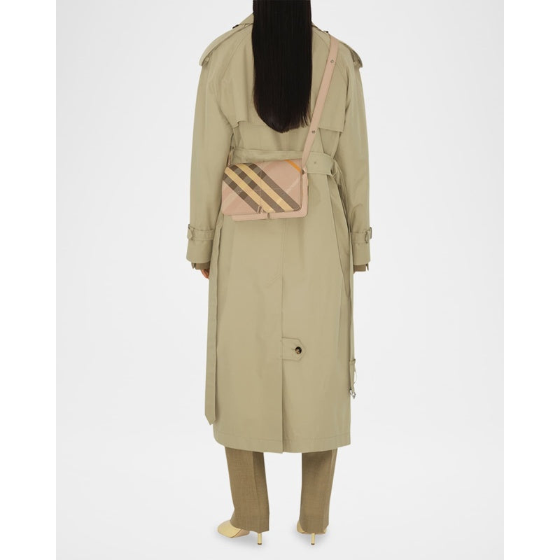 Bolsa Shoulder Snip Check Jacquard Flap