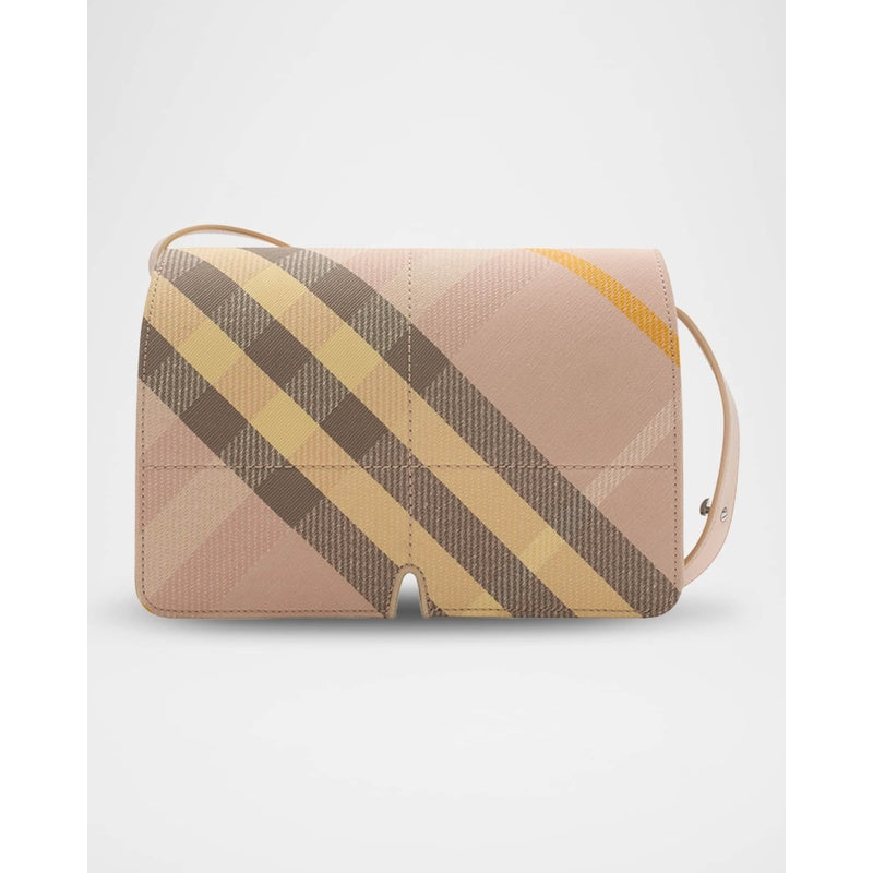 Bolsa Shoulder Snip Check Jacquard Flap