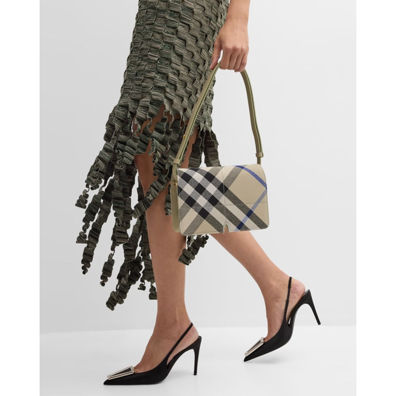 Bolsa Crossbody Snip Check Jacquard