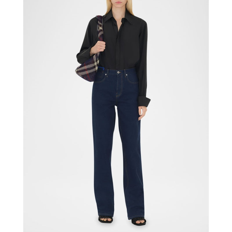Bolsa Shoulder Small Check Knit