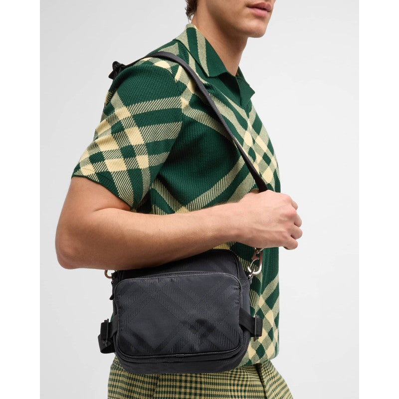 Bolsa Crossbody Check Jacquard