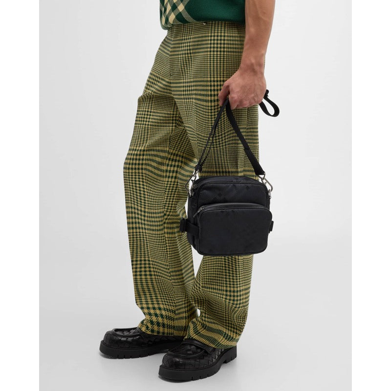 Bolsa Crossbody Check Jacquard