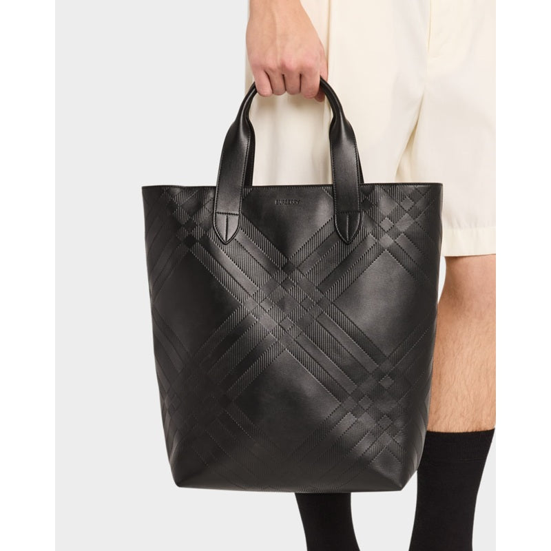 Bolsa Crossbody Embossed Check