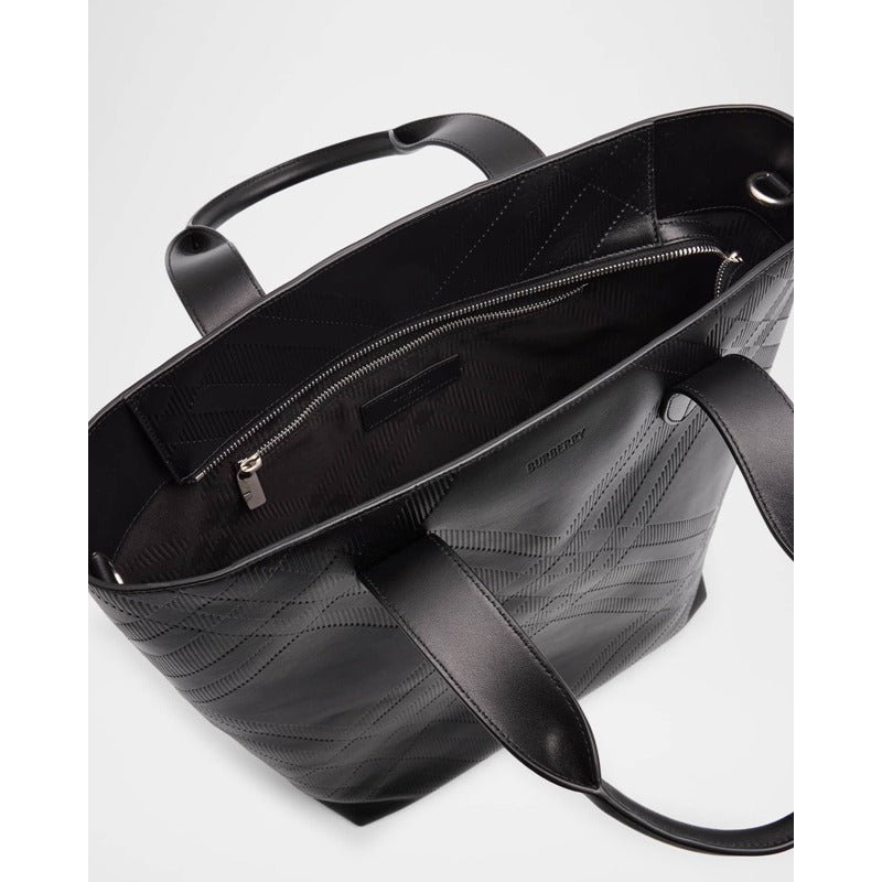 Bolsa Crossbody Embossed Check