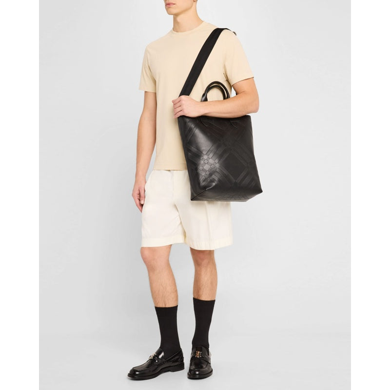 Bolsa Crossbody Embossed Check
